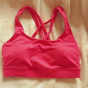 Lululemon Energy Bra size 4 (color: Boom Juice)